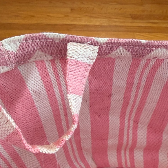 Pink Heart Patterned Storage Basket TM Designs NWT NEW - Picture 5 of 8